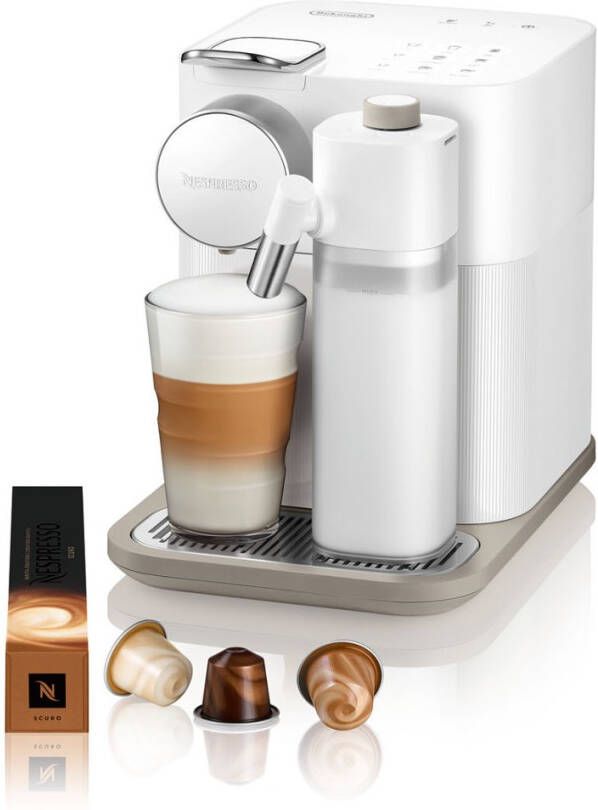 Nespresso Koffiecapsulemachine Gran Lattissima EN 650.W van DeLonghi, White, inclusief welkomstpakket met 14 capsules online kopen