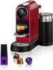 Nespresso Krups koffieapparaat CitiZ & Milk XN7615(Rood ) online kopen