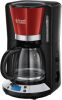 Russell Hobbs Koffiezetapparaat Colours Plus 1100 W 1, 25 L vlamrood online kopen