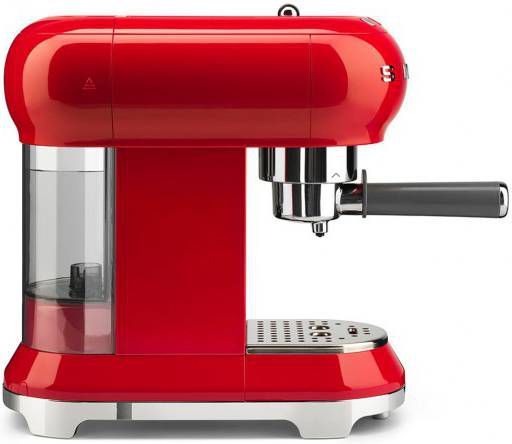Smeg 50's Style espressomachine ECF01RDEU rood online kopen