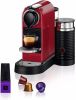 Nespresso Krups koffieapparaat CitiZ & Milk XN7615(Rood ) online kopen