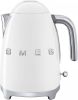 SMEG KLF03WHEU retro 50&apos, s style waterkoker, wit online kopen