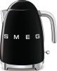 SMEG Waterkoker 2400 W zwart 1.7 liter KLF03BLEU online kopen