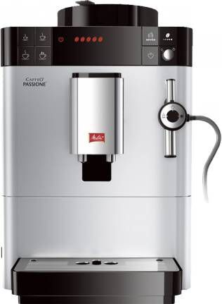 Melitta CAFFEO Passione Automatisch koffiezetapparaat met cappuccinatore 15 bar zilver online kopen
