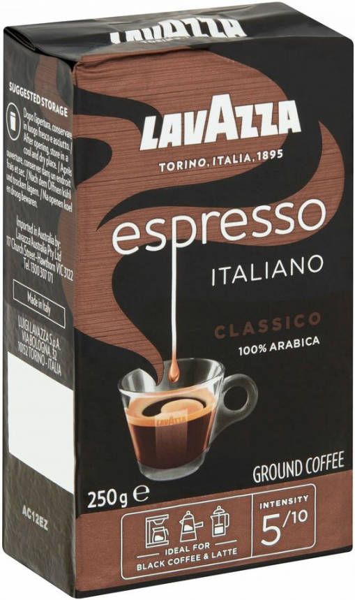 Lavazza 12x Espresso Italiano Classico filterkoffie 250 gr online kopen
