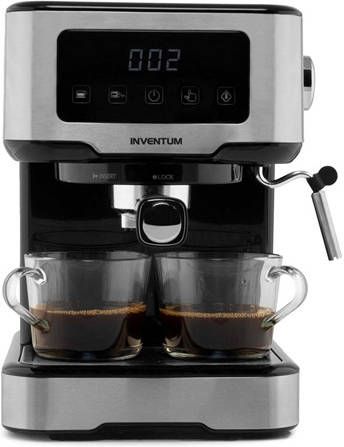 Inventum KZ910PD Espresso apparaat Zwart online kopen