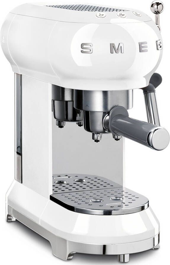 Smeg ECF01WHEU Halfautomatische Espressomachine online kopen