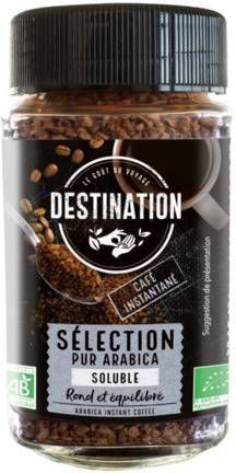 Destination Koffie Arabica Instant Bio(100g ) online kopen