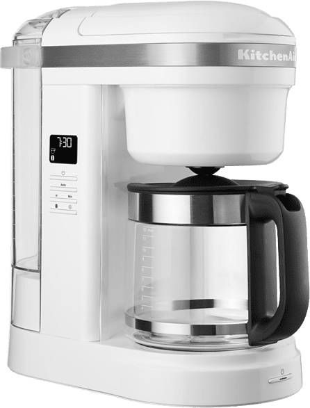 KitchenAid Filterkoffieapparaat 5KCM1208EWH WIT, 1, 7 l, CLASSIC Drip koffiezetapparaat met spiraalvormige watertuit online kopen