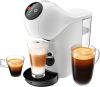 Nescafé Dolce Gusto Koffiecapsulemachine KP2401 Genio S, compacte koffiecapsulemachine, met boost technologie en temperatuurkeuze, automatische uitschakeling, xl functie, 0, 8 liter waterreservoir, inclusief 3 sets met cups starbucks karamel macchiato ter waarde van online kopen