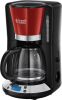 Russell Hobbs Koffiezetapparaat Colours Plus 1100 W 1, 25 L vlamrood online kopen