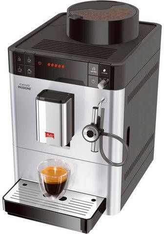 Melitta Volautomatisch koffiezetapparaat Passione® One Touch F53/1 101, zilver, Per kopje precies de juiste hoeveelheid versgemalen bonen, service toets voor ontkalking & reiniging online kopen