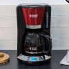 Russell Hobbs Koffiezetapparaat Colours Plus 1100 W 1, 25 L vlamrood online kopen