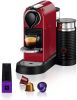 Nespresso Krups koffieapparaat CitiZ & Milk XN7615(Rood ) online kopen