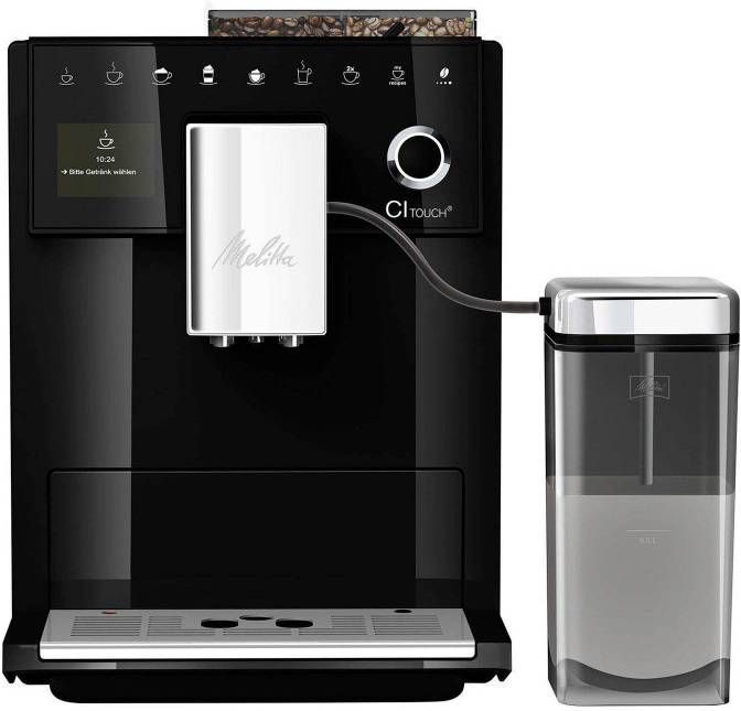 Melitta Volautomatisch koffiezetapparaat CI Touch® F630 102, zwart, Bedieningsplatform met touch & slide functie, fluisterstil maalwerk online kopen