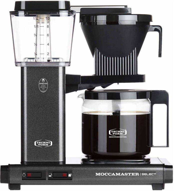 Moccamaster KBG741AO Select Filterkoffiemachine Stone Grey online kopen